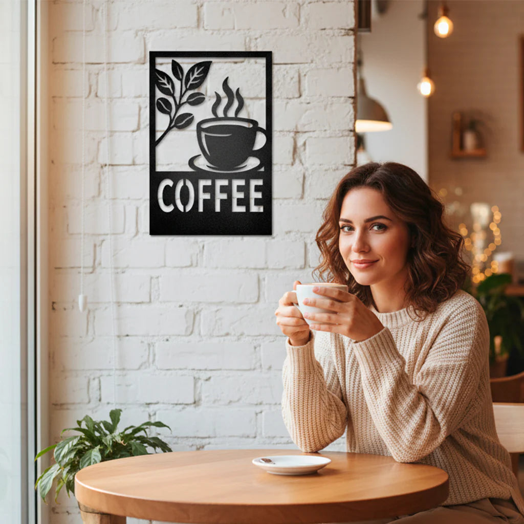 decoracion de pared para cocina con cuadros inspirados en cafe comida y bebidas para interiores modernos
