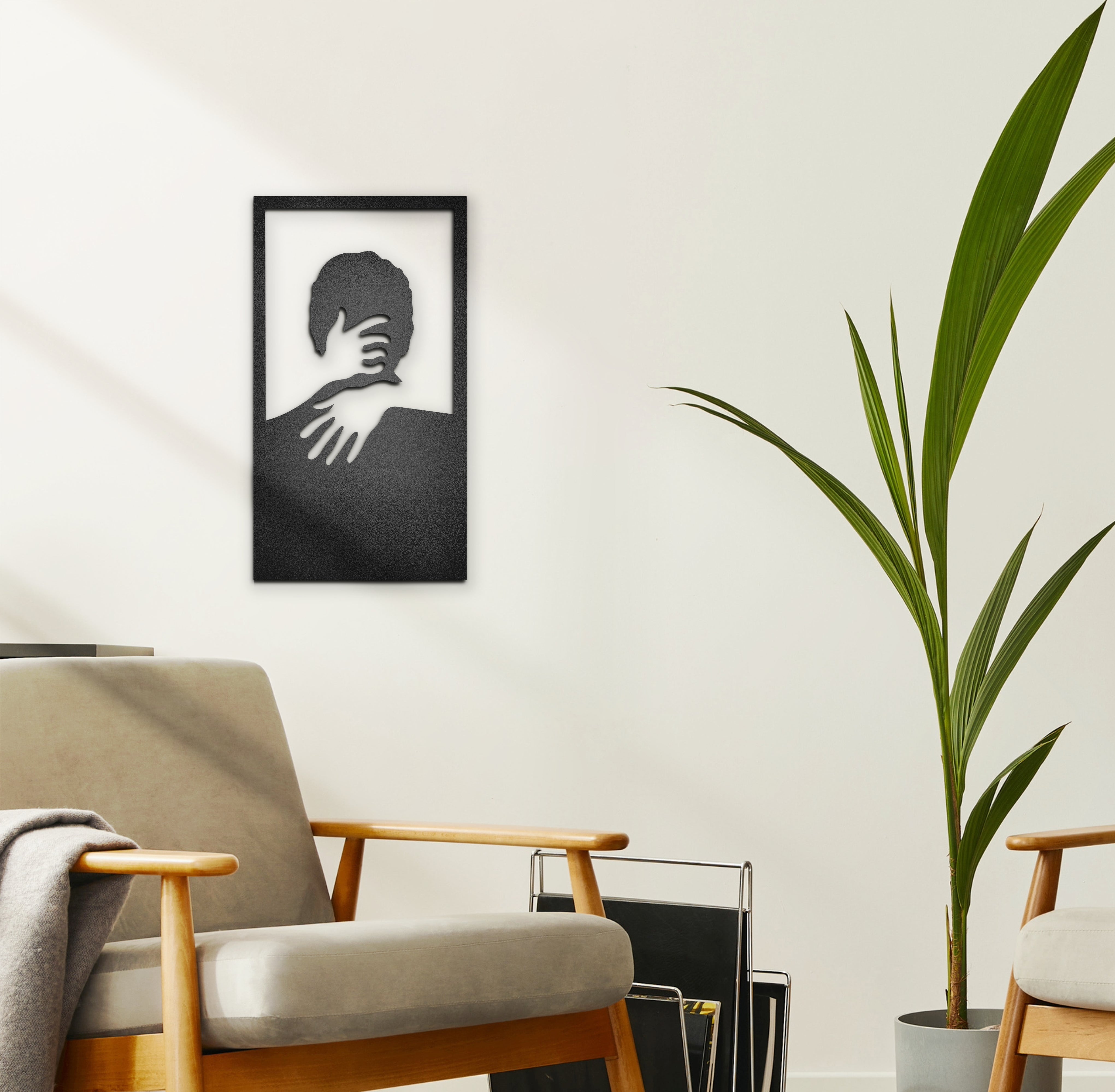 Cuadro decorativo de metal Pasión - Taula