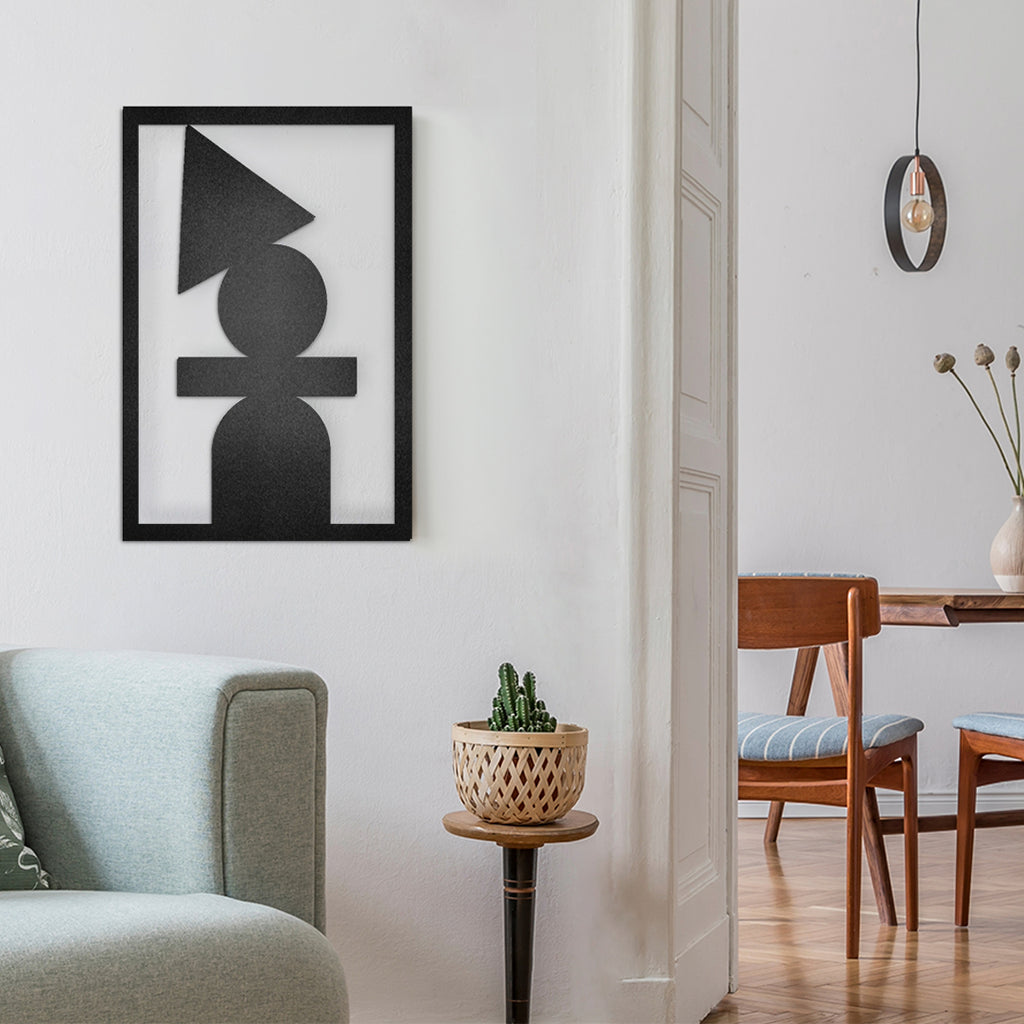 Cuadro decorativo de metal Abstracto Minimalista - Taula