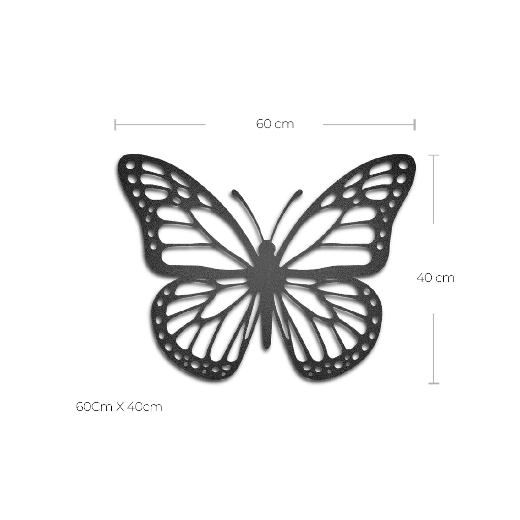 Figura de metal Mariposa - Taula