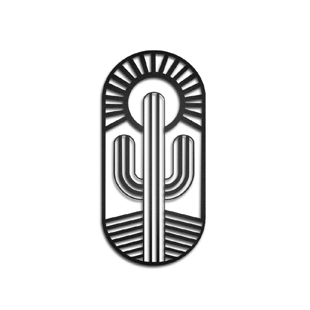 Cuadros decorativos de metal Cactus 3 piezas - Taula