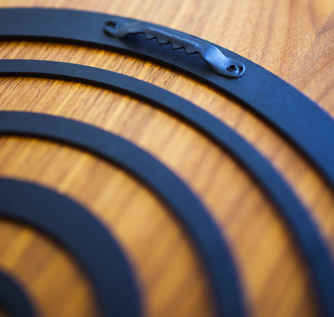 Cuadro decorativo hoja monstera en negro - Taula