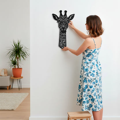 Figura de metal Jirafa africana - Taula