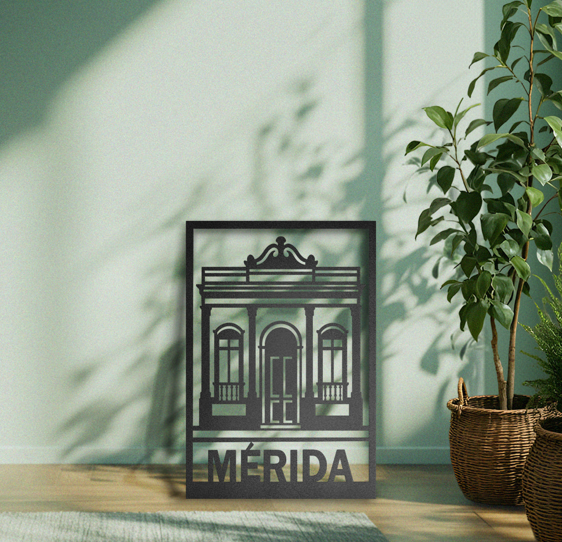 Cuadro de metal Mérida - Taula