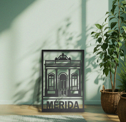 Cuadro de metal Mérida - Taula