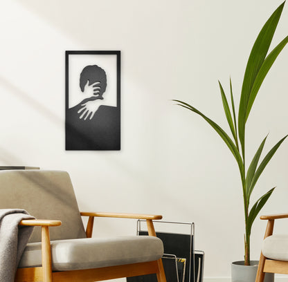 Cuadro decorativo de metal Pasión - Taula