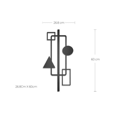 Cuadro de metal Minimalista Abstracto - Taula