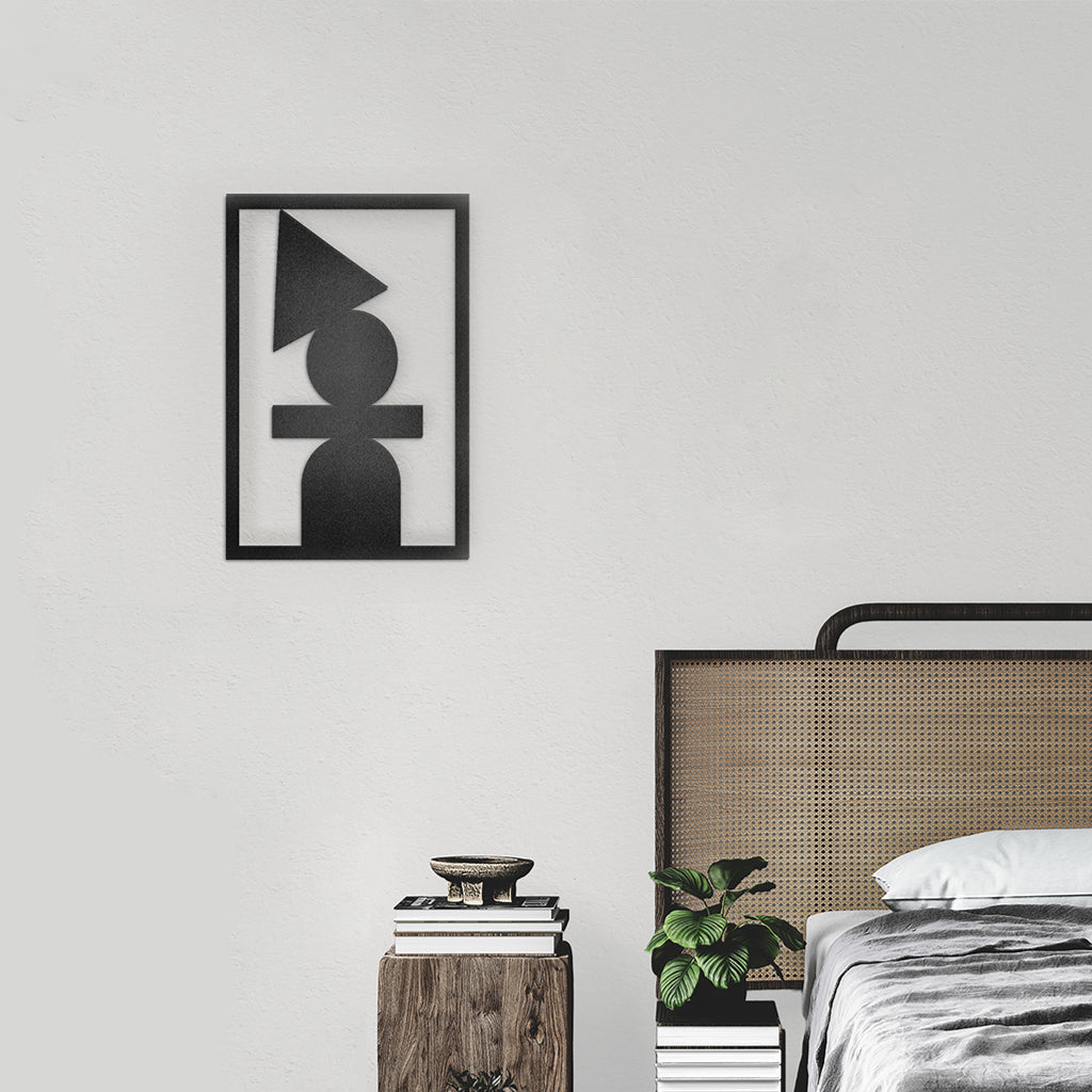 Cuadro decorativo de metal Abstracto Minimalista - Taula