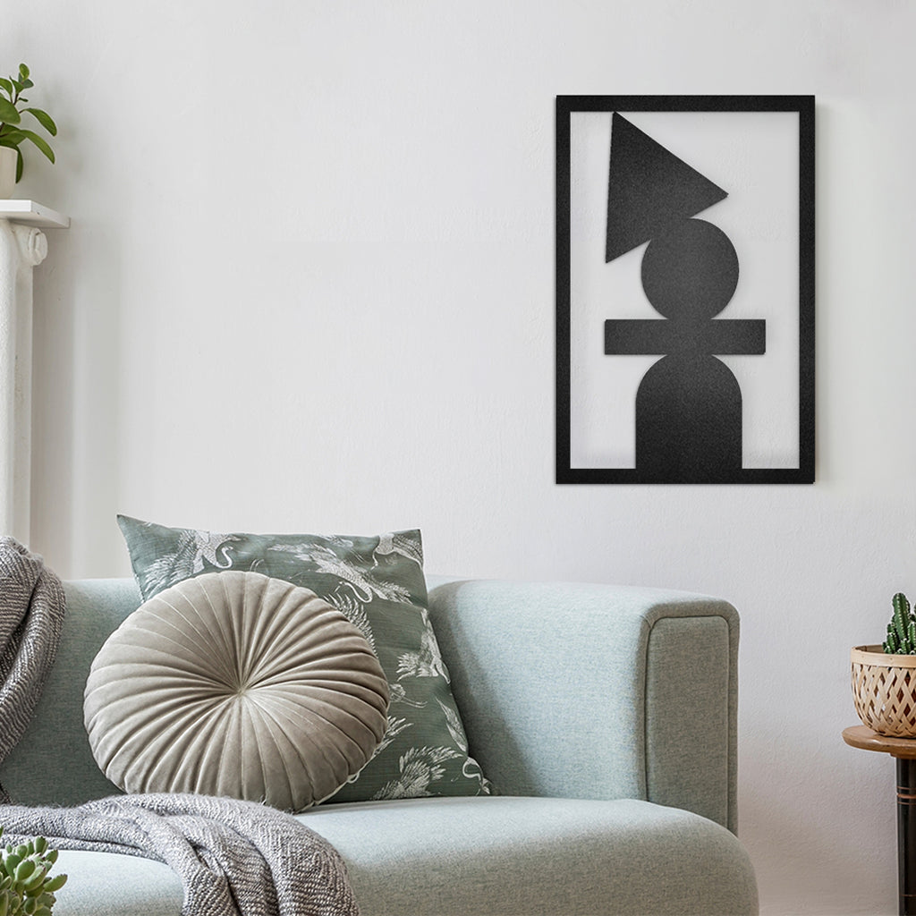 Cuadro decorativo de metal Abstracto Minimalista - Taula