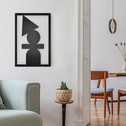 Cuadro decorativo de metal Abstracto Minimalista - Taula