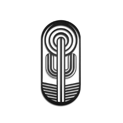 Cuadros decorativos de metal Cactus 3 piezas - Taula