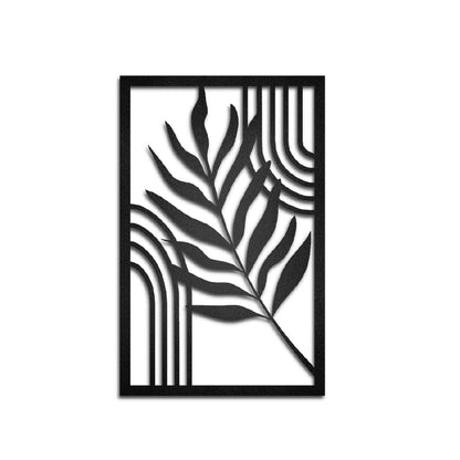 Cuadros decorativos en metal natural minimalista moderno 3 piezas - Taula