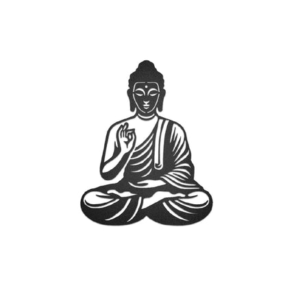 Figura en Metal "Buda" - Taula