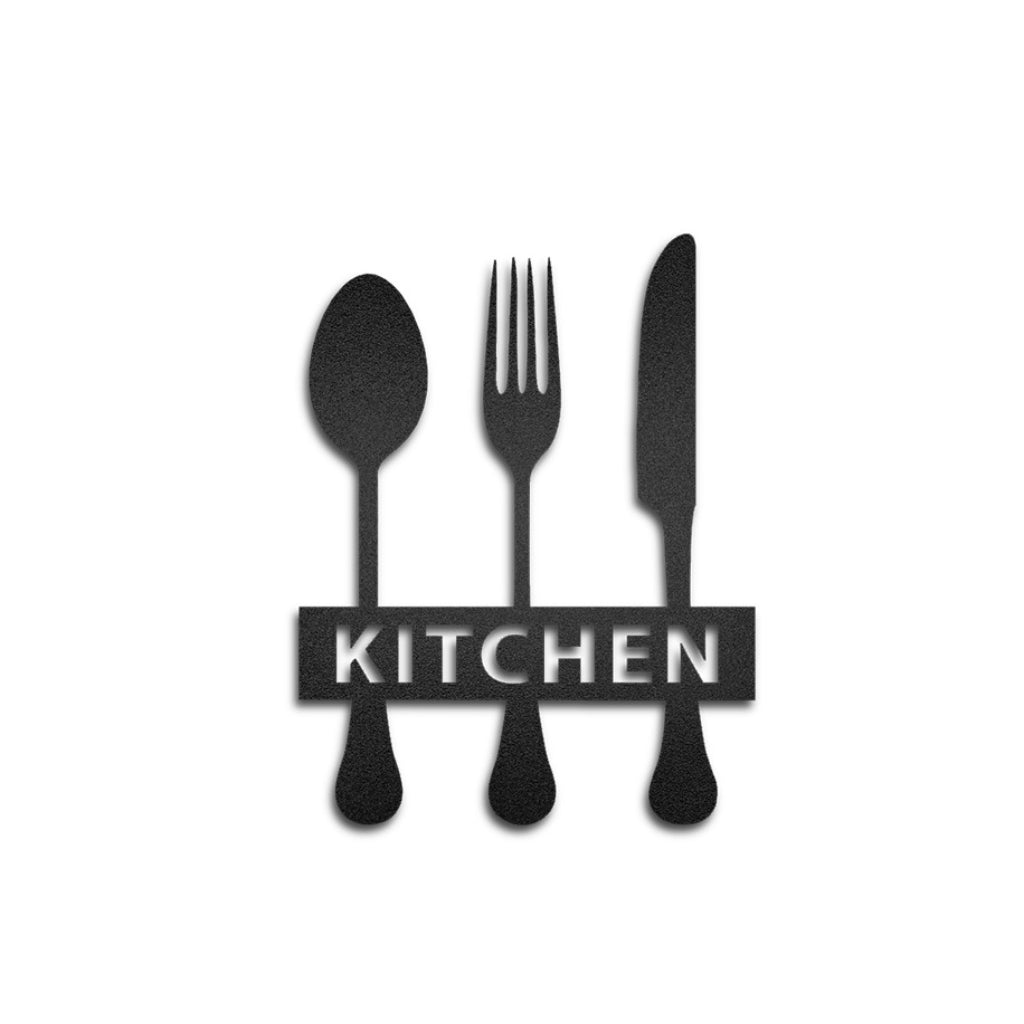 Figura de metal cubiertos "Kitchen" - Taula