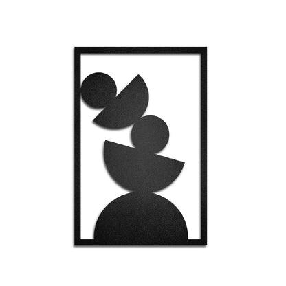 Cuadro de metal forma abstracta - Taula