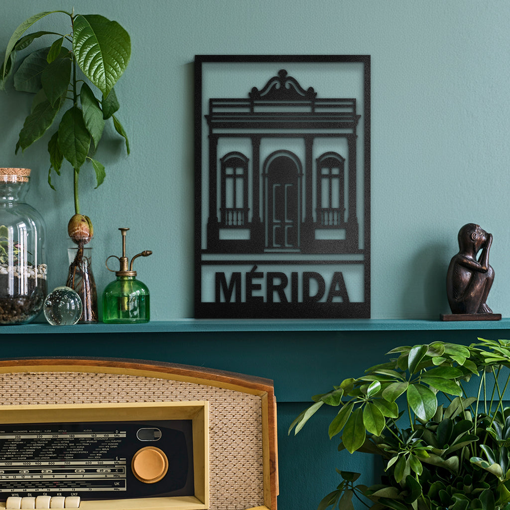 Cuadro de metal Mérida - Taula