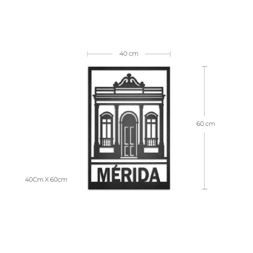 Cuadro de metal Mérida - Taula