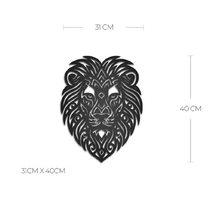 Figura metálica Cabeza de León - Taula